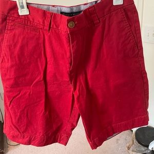 Tommy Hilfilger red shorts